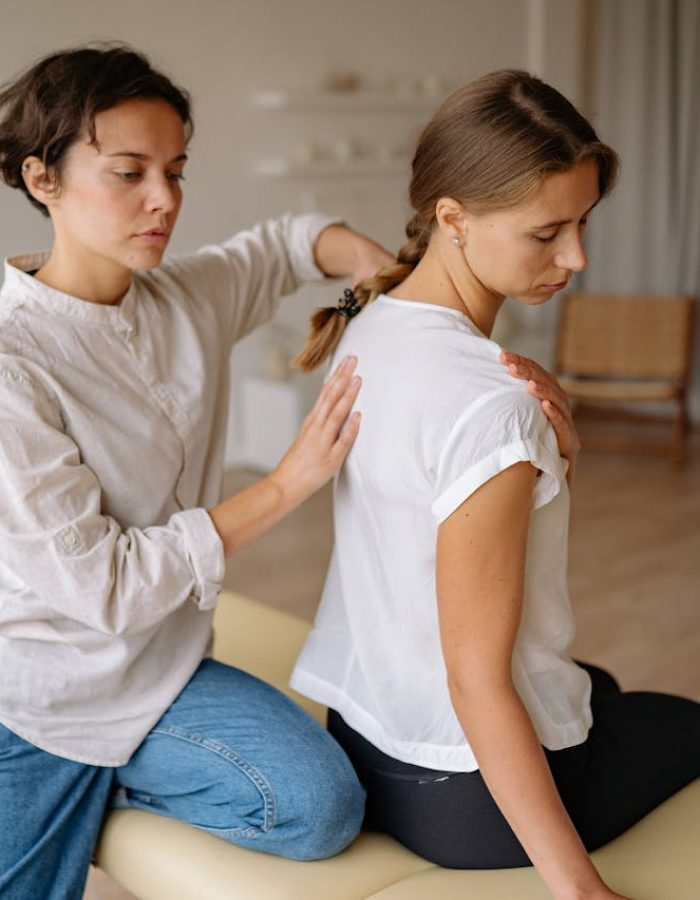 Licensed massage therapist providing medical massage in Appleton WI